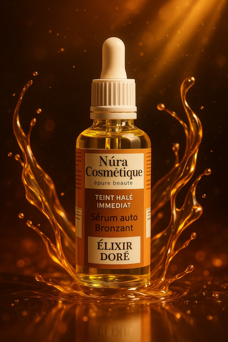 Élixir Doré – Huile Sèche Autobronzante Visage & Corps
